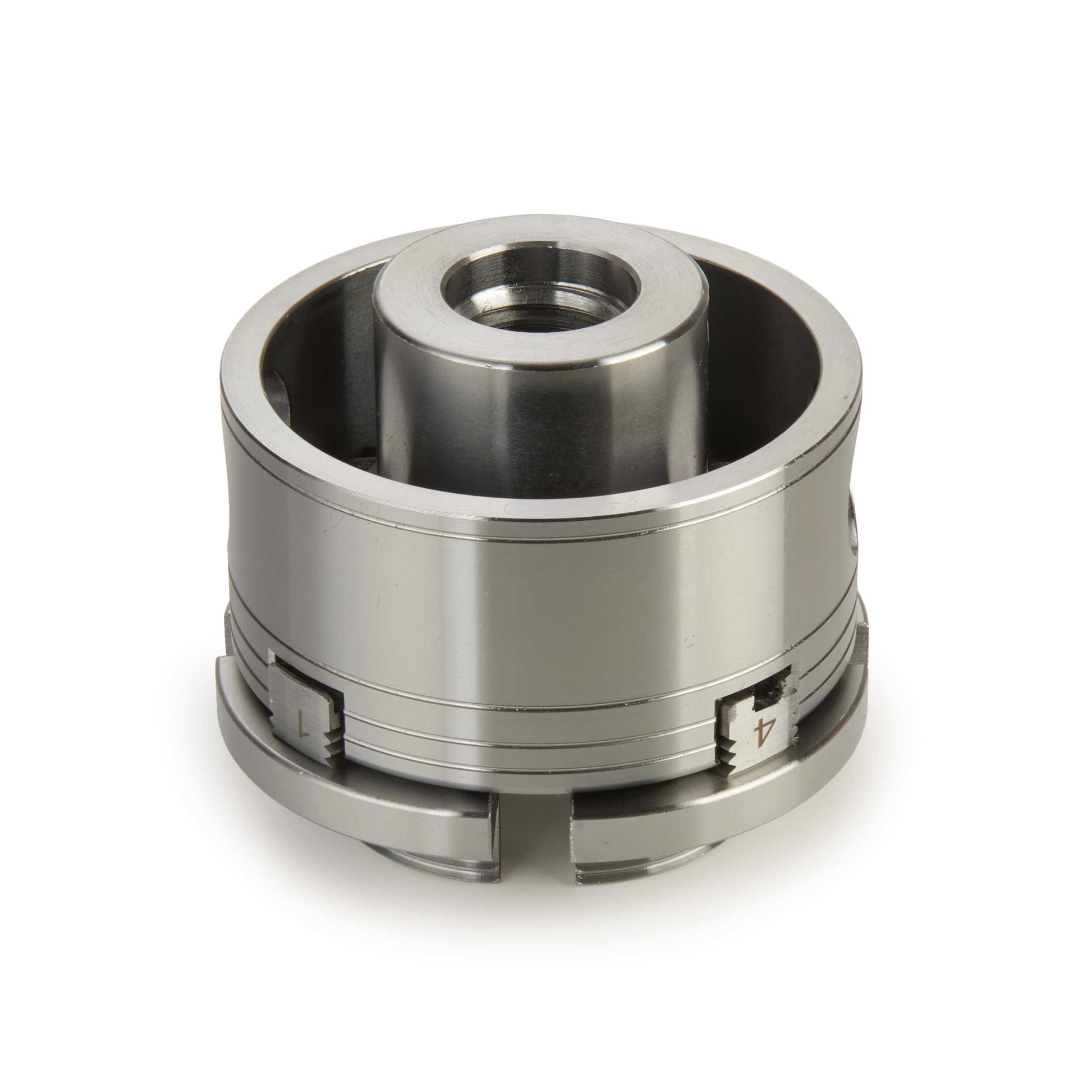 4-Jaw Lathe Chuck - Direct Thread - 1" x 8 TPI alt 0