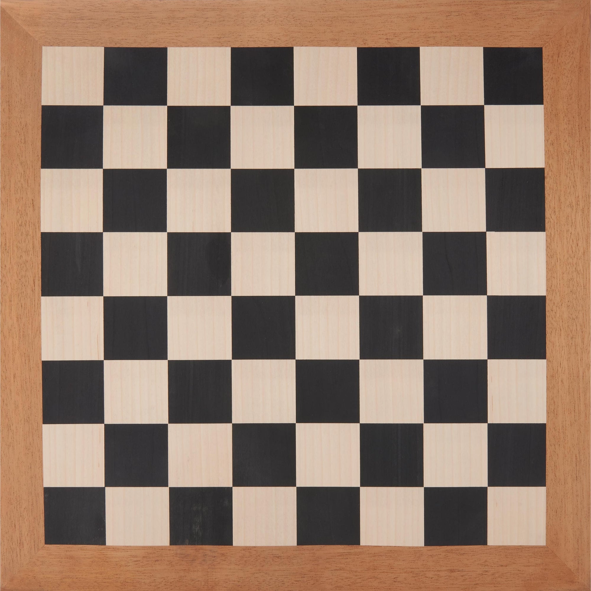 Chess or Checkers Wood Veneer - 19" x 19" - 2-Ply Wood-on-Wood alt 0