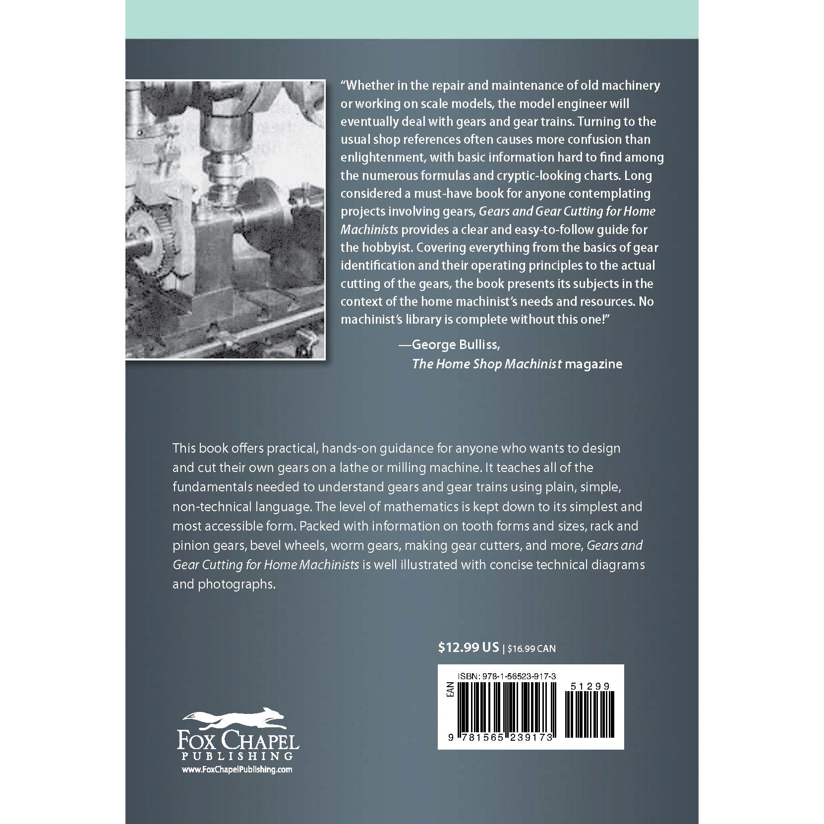 Gears and Gear Cutting for Home Machinists alt 0