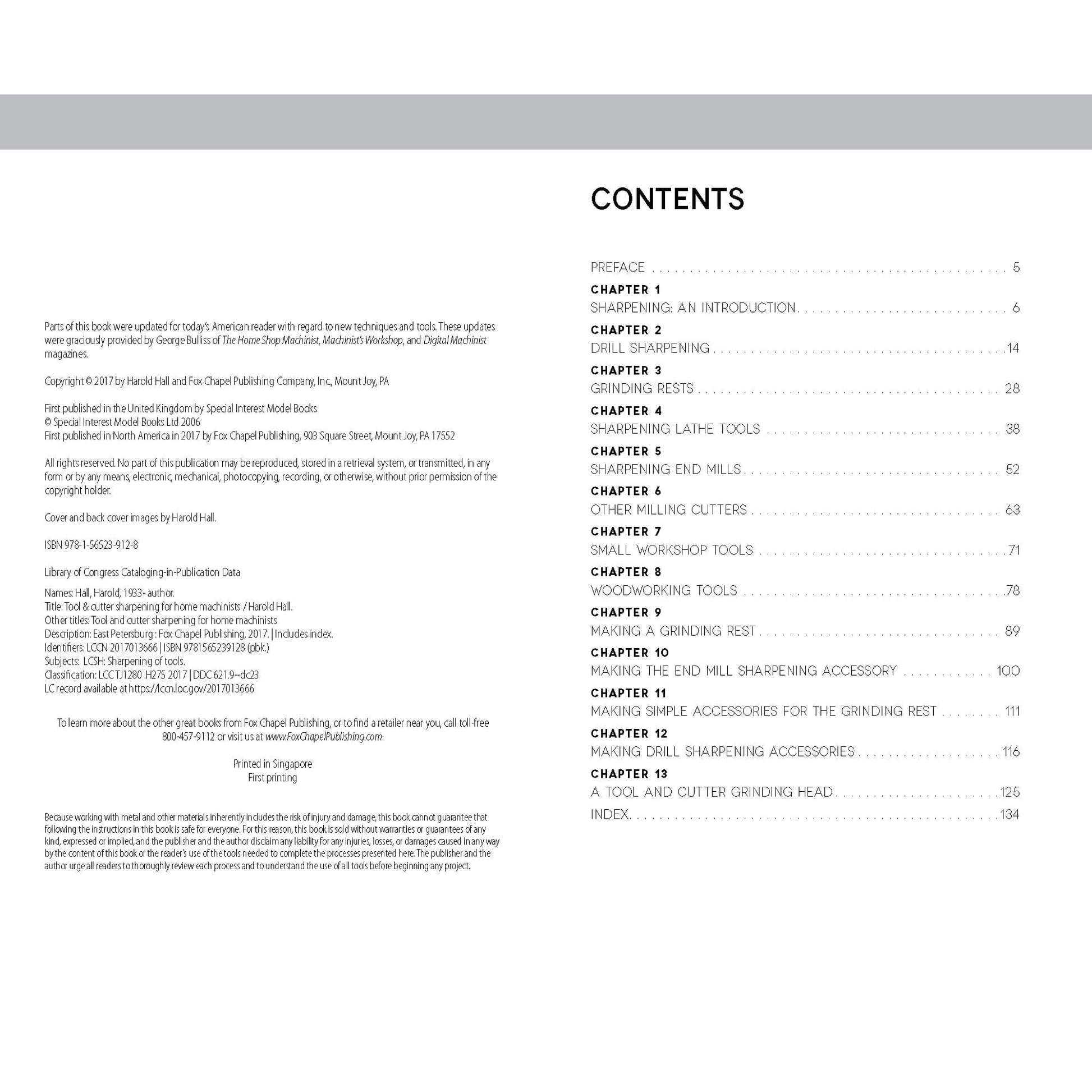 Tools and Cutter Sharpening for Home Machinists alt 0