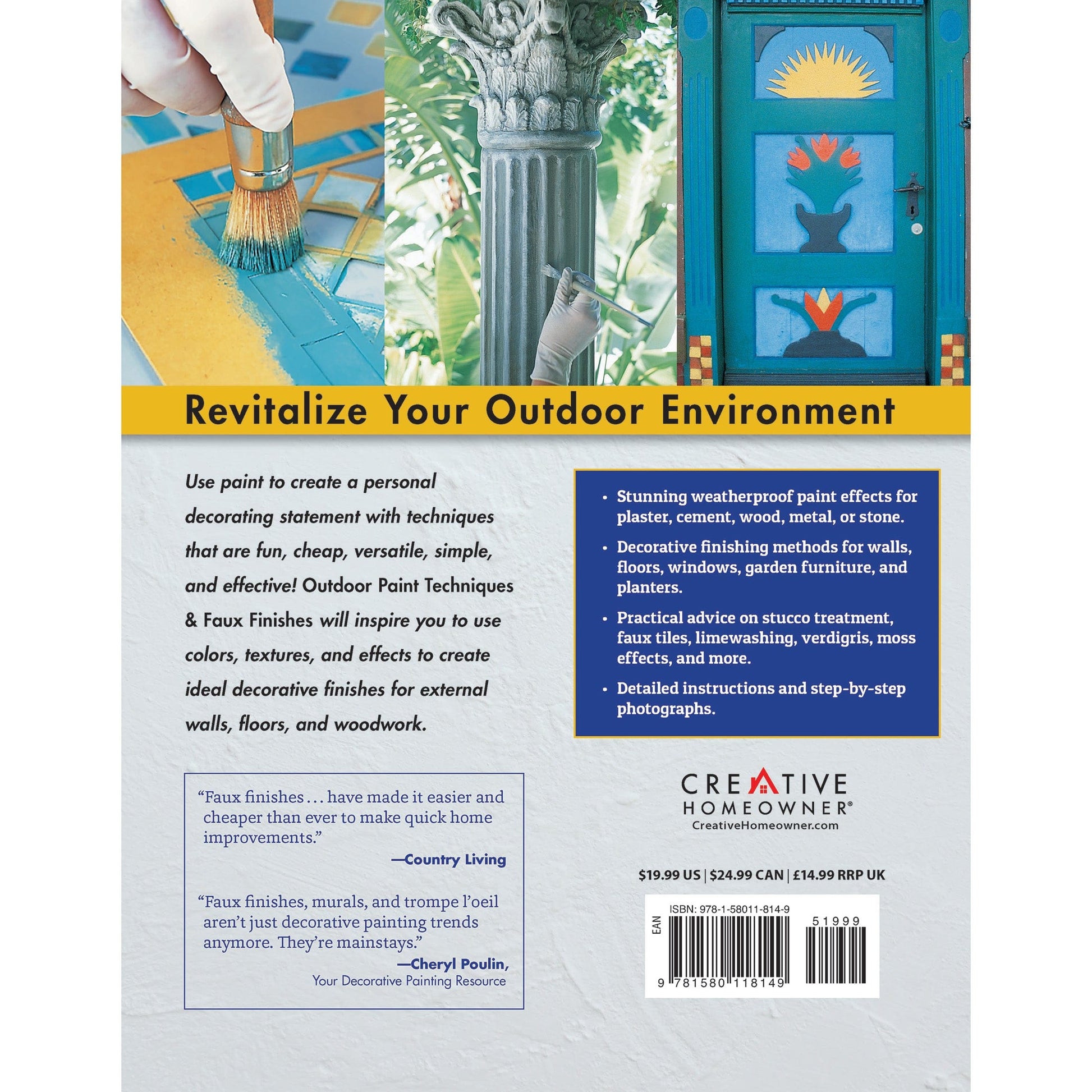 Outdoor Paint Techniques and Faux Finishes, Revised Edition alt 0