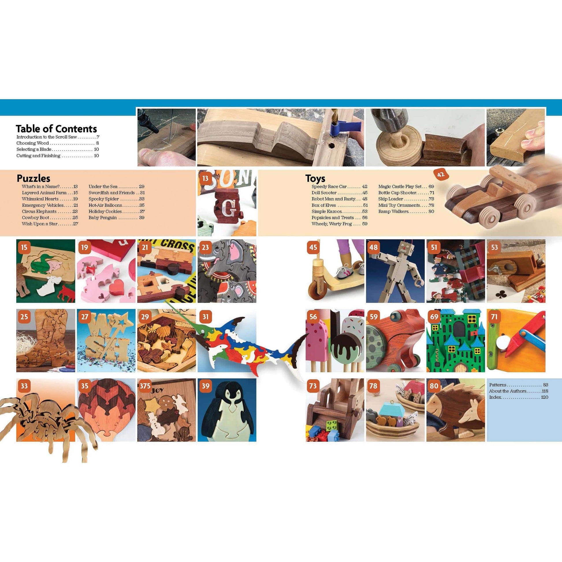 Easy Handmade Toys & Puzzles - 35 Projects & Patterns alt 0