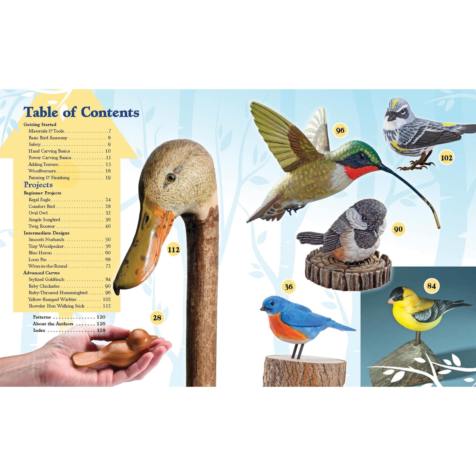 Complete Guide to Bird Carving - 15 Projects alt 0