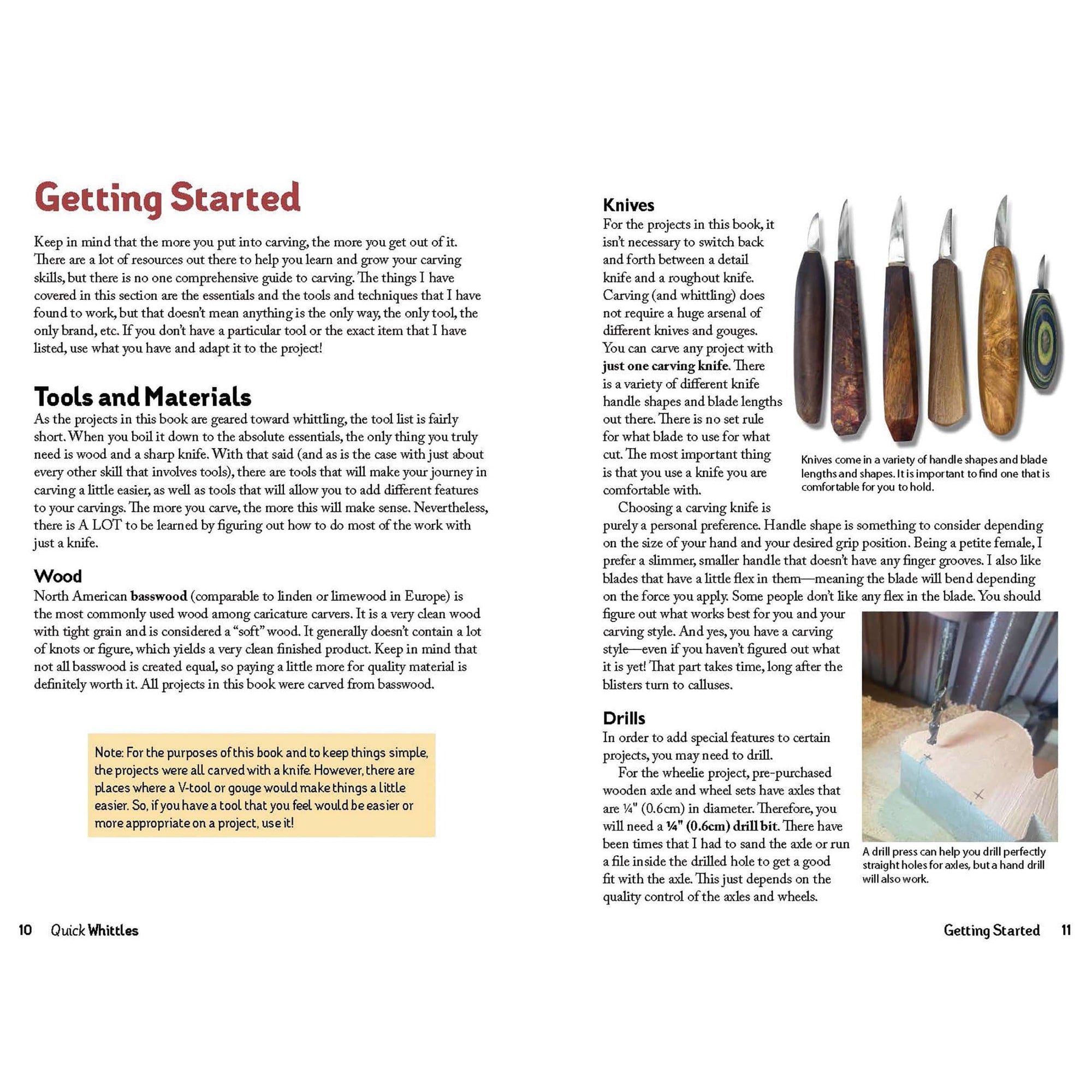 Quick Whittles - 16 Caricature Projects to Carve in a Sitting alt 0