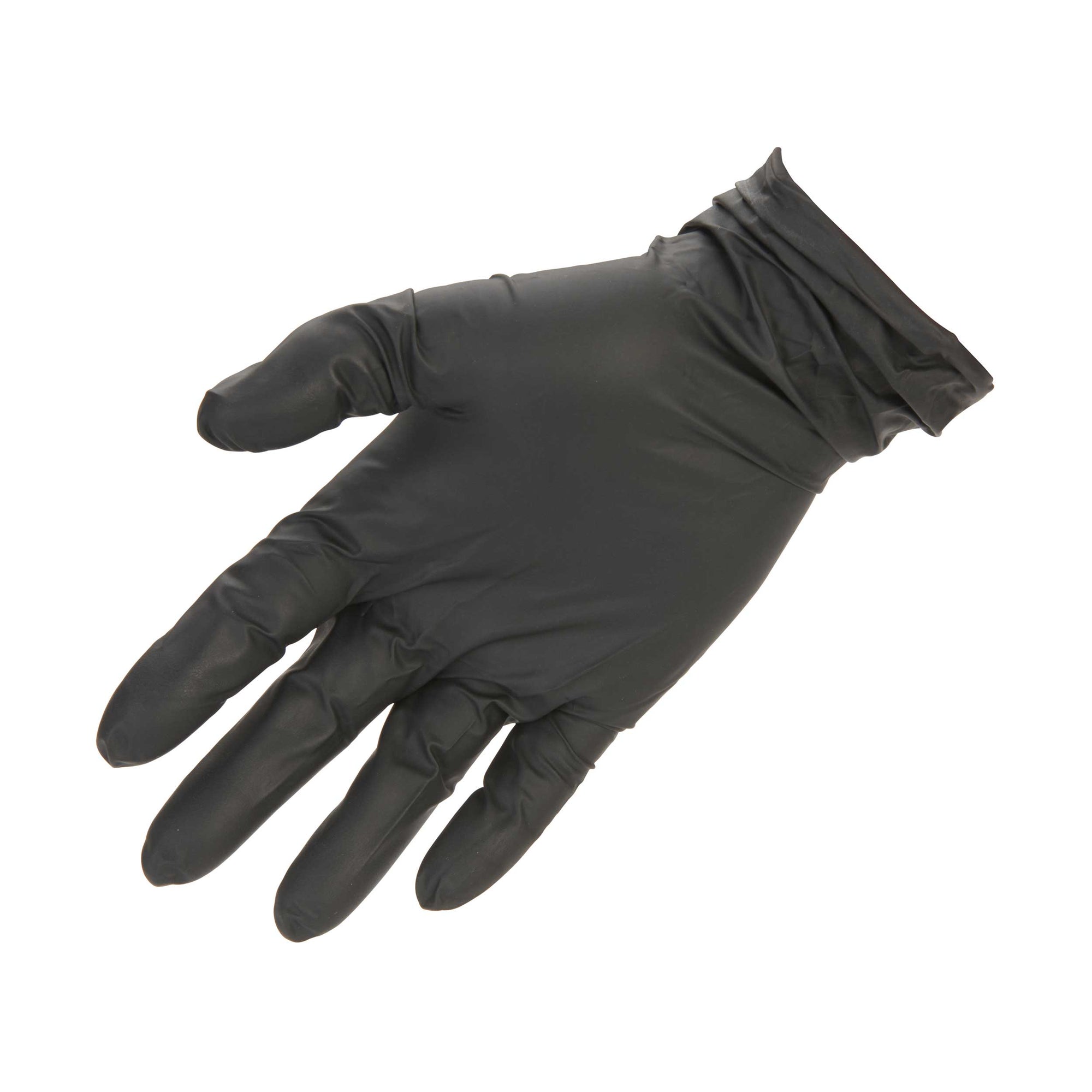 Black Nitrile Gloves - 9 Mil - L - Box of 50 alt 0