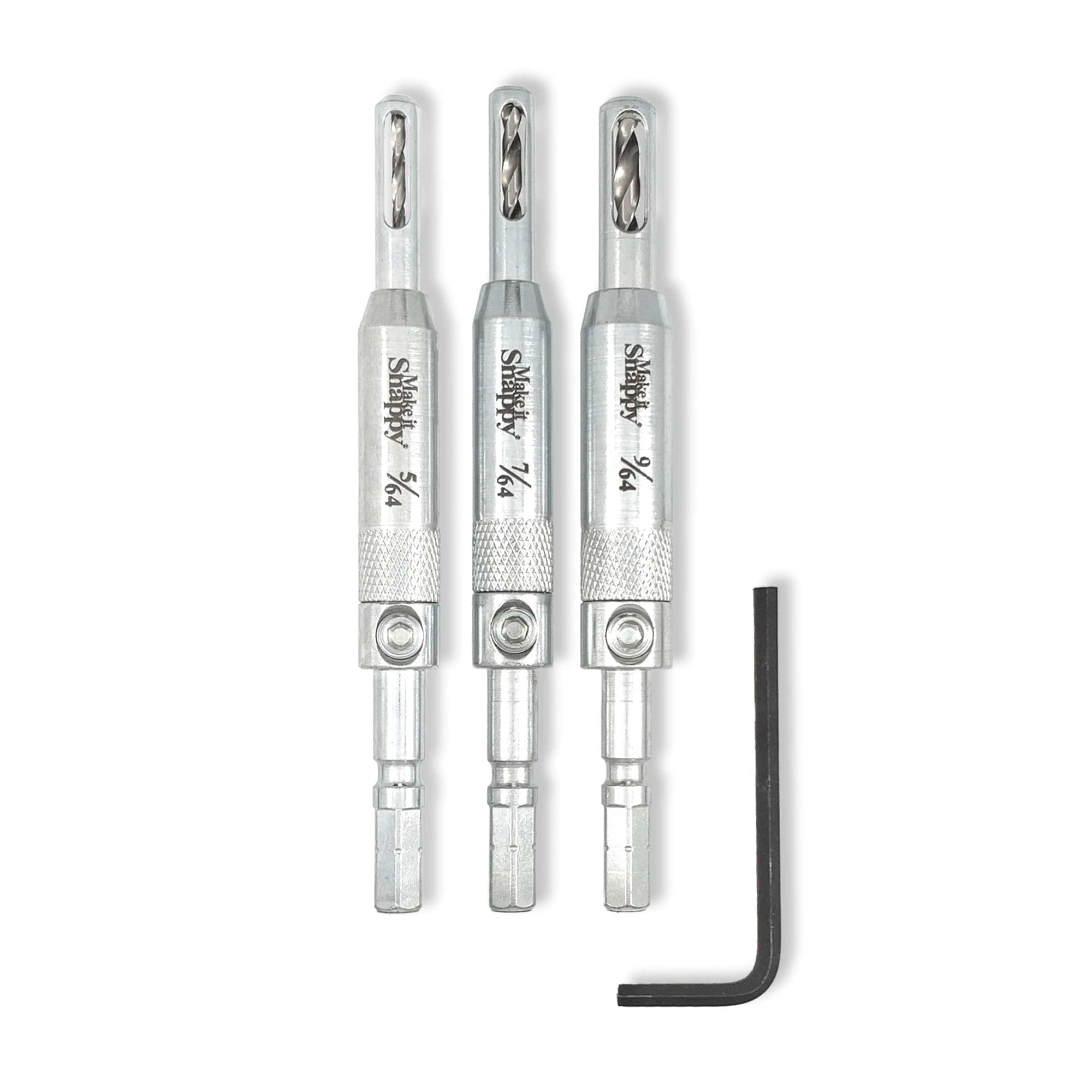 3 pc Self-Centering Hinge Bit Set alt 0