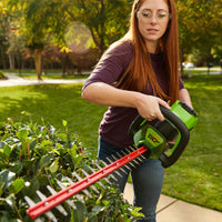 26” Hedge Trimmer 24V with 2.0Ah Battery and 4A Rapid Charger alt 0