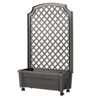 Calypso Planter Trellis Anthracite Gray alt 0