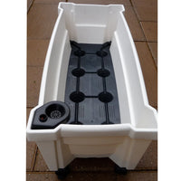 Calypso Planter Trellis Anthracite Gray alt 0