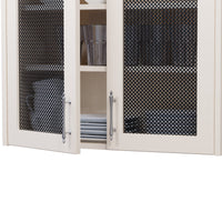 .375'' Single Flat Diamond Decorative Grille - Flat Black, 1 alt 1