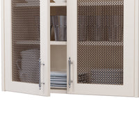 .375'' Single Flat Diamond Decorative Grille - Antique Brass, 36''W x 24''L Sheet alt 375