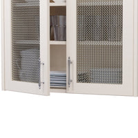 .375'' Single Flat Diamond Decorative Grille - Antique Pewter, 36''W x 24''L Sheet alt 375