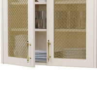 .75" Pressed Single Diamond Decorative Grille - Satin Brass, 36" W x 24" L Sheet alt 75