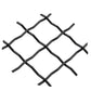 .75" Pressed Single Diamond Decorative Grille - Flat Black, 36" W x 24" L Sheet alt 75