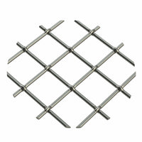.75" Multi-Crimp Single Diamond Decorative Grille - Antique Pewter, 36" W x 24" L Sheet alt 75