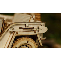 Army Field Car 3D Wooden Puzzle