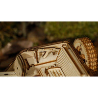 Army Field Car 3D Wooden Puzzle