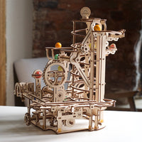 Marble Run Spiral Hoist Wooden Craft Kit