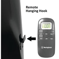 Westinghouse Infrared Electric Outdoor Heater - Freestanding  Oscillating With Remote alt 0