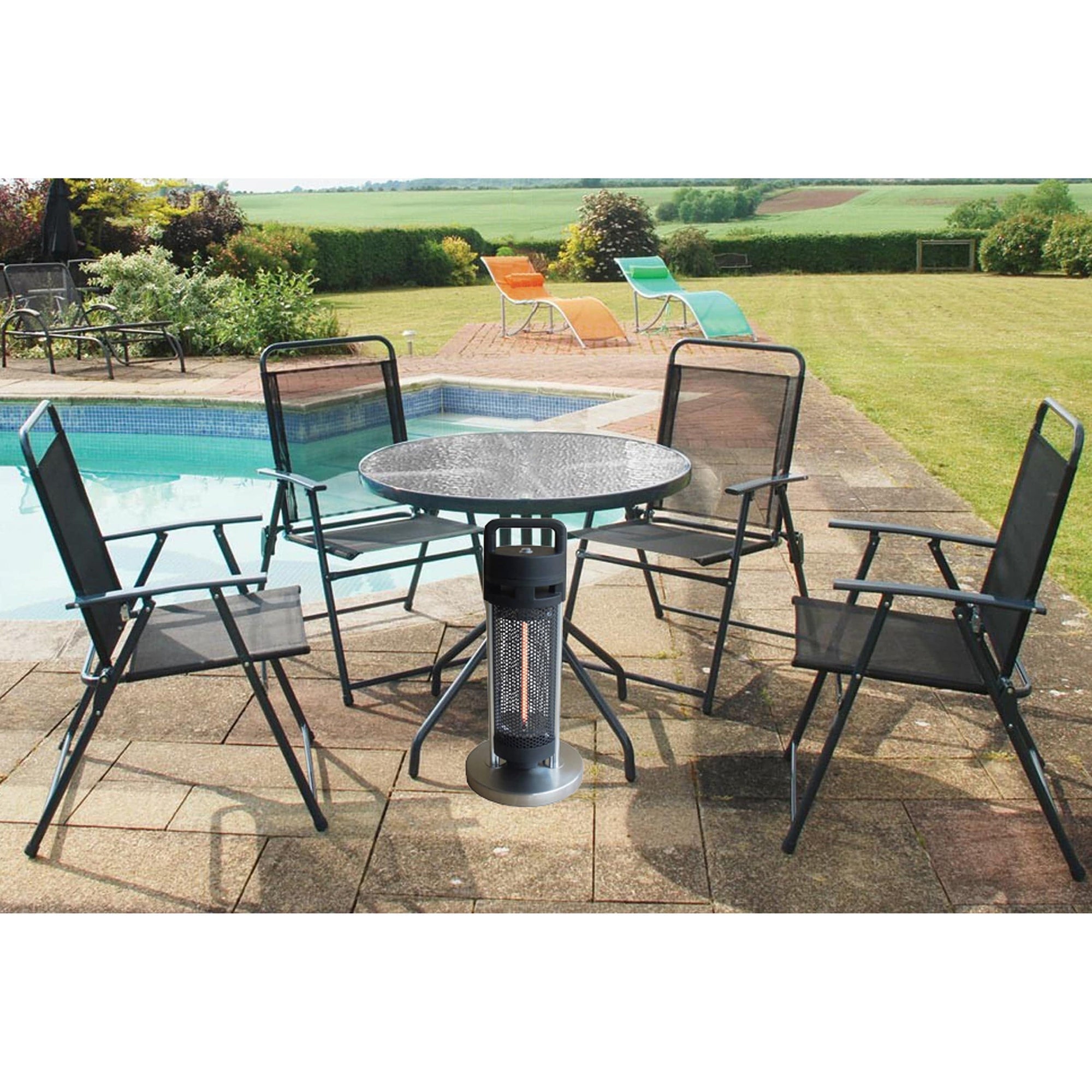 EnerG+ Infrared Electric Outdoor Heater - Portable (Under table) alt 0