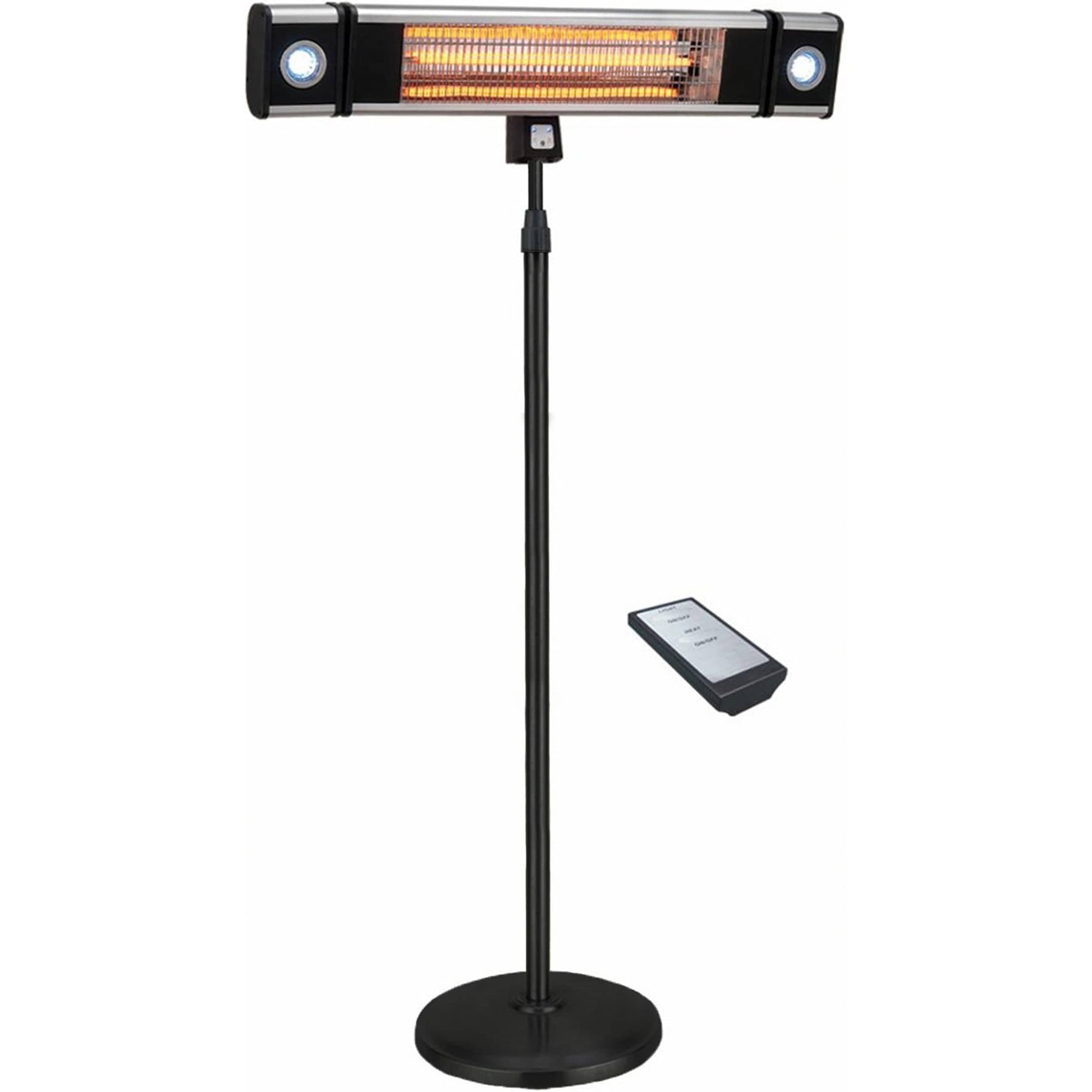 EnerG+ Infrared Electric Outdoor Heater - Freestanding With LED & Remote alt 0