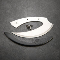 Ulu Savik Knife - 8Cr13MoV - Unfinished Kit alt 0