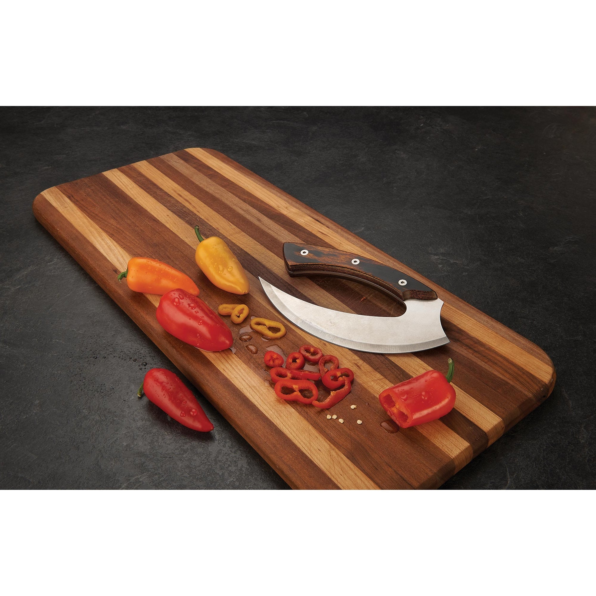 Ulu Savik Knife - 8Cr13MoV - Unfinished Kit alt 0