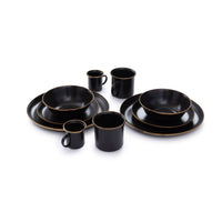 Enamel Espresso Cup Set Charcoal Indoor/Outdoor alt 0