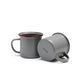 Enamel Cup Set Slate Gray Indoor/Outdoor alt 0