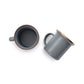 Enamel Espresso Cup Set Slate Gray Indoor/Outdoor alt 0