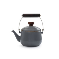Enamel Teapot Slate Gray Indoor/Outdoor alt 0