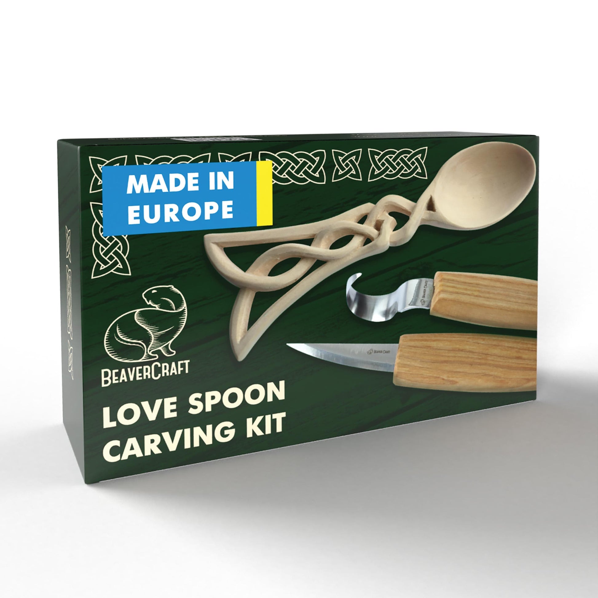 Celtic Love Spoon Carving Kit alt 0