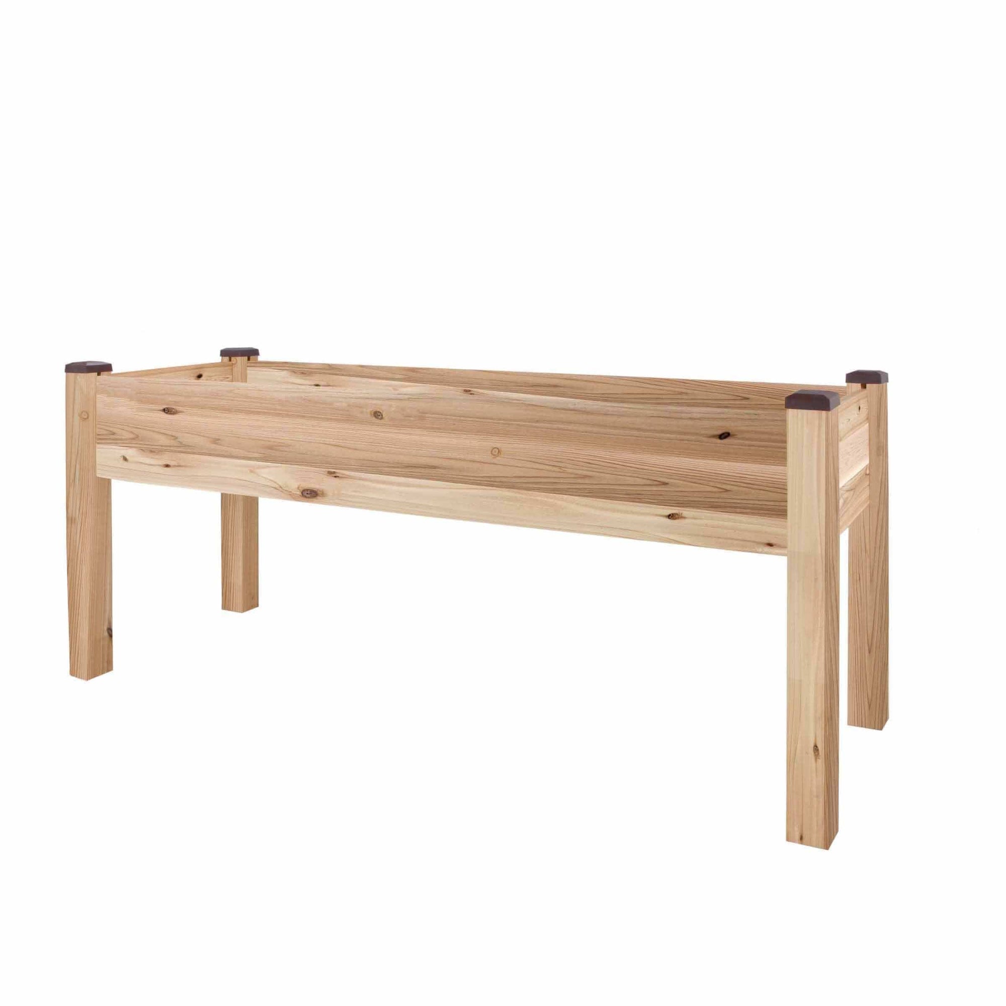 Elevated Cedar Planter 23" X 72" X 30"H alt 0
