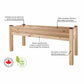 Elevated Cedar Planter 23" X 72" X 30"H alt 0