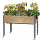 Self-Watering Elevated Planter 21" x 47" x 32"H Cedar alt 0