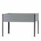 Elevated Planter 21" X 47" X 30"H Gray alt 0