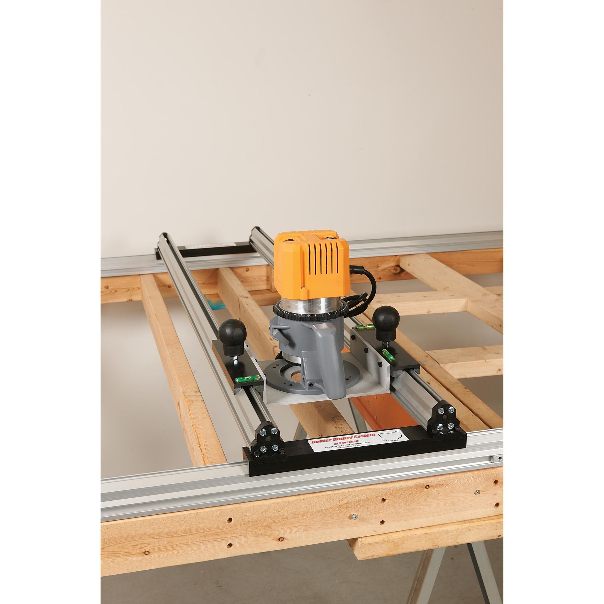 48" x 96" Threaded Slab Flattening Router Mill alt 0