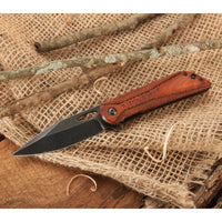 2023 Edition Woodcraft Drop Point Swift Assist Opening Pocket Knife - 3" Blade alt 0