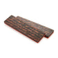 Poly Resin Knife Scales - 3/8" x 2" x 7" - Molten Lava - Pair alt 0