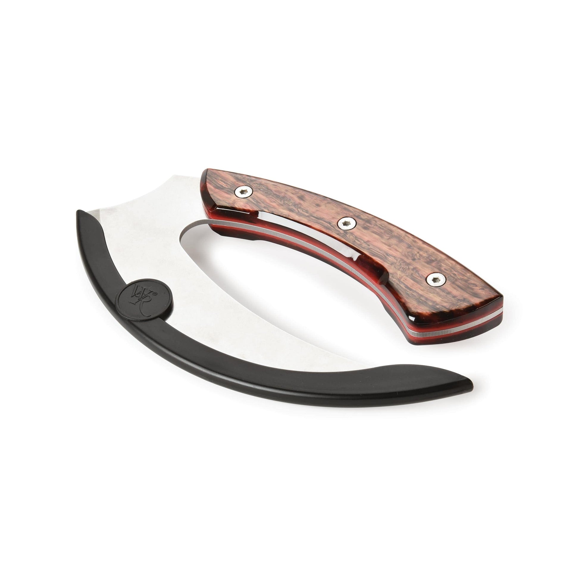 Poly Resin Knife Scales - 3/8" x 2" x 7" - Molten Lava - Pair alt 0