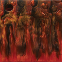 Poly Resin Knife Scales - 3/8" x 2" x 7" - Molten Lava - Pair alt 0