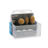 Original Rotary Burr Set - 1/4" Shaft - Fine - 3 Piece alt 0