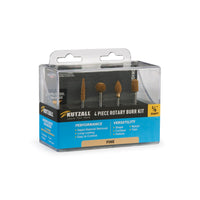 Original Rotary Burr Set - 1/8" Shaft - Fine - 4 Piece alt 0