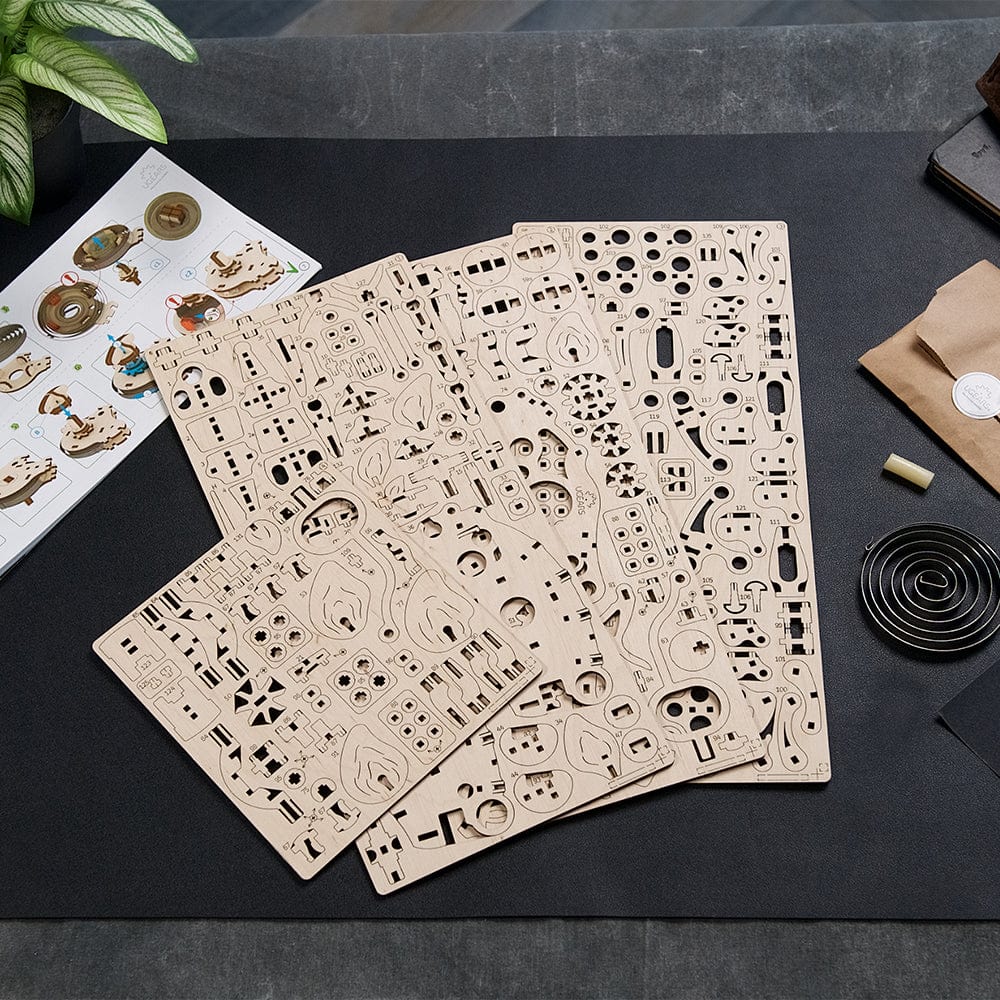 Stegosaurus Wooden Craft Kit