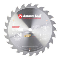 10" x 24T Ripping Blade, 20 Deg., 5/8" Bore, TCG alt 0