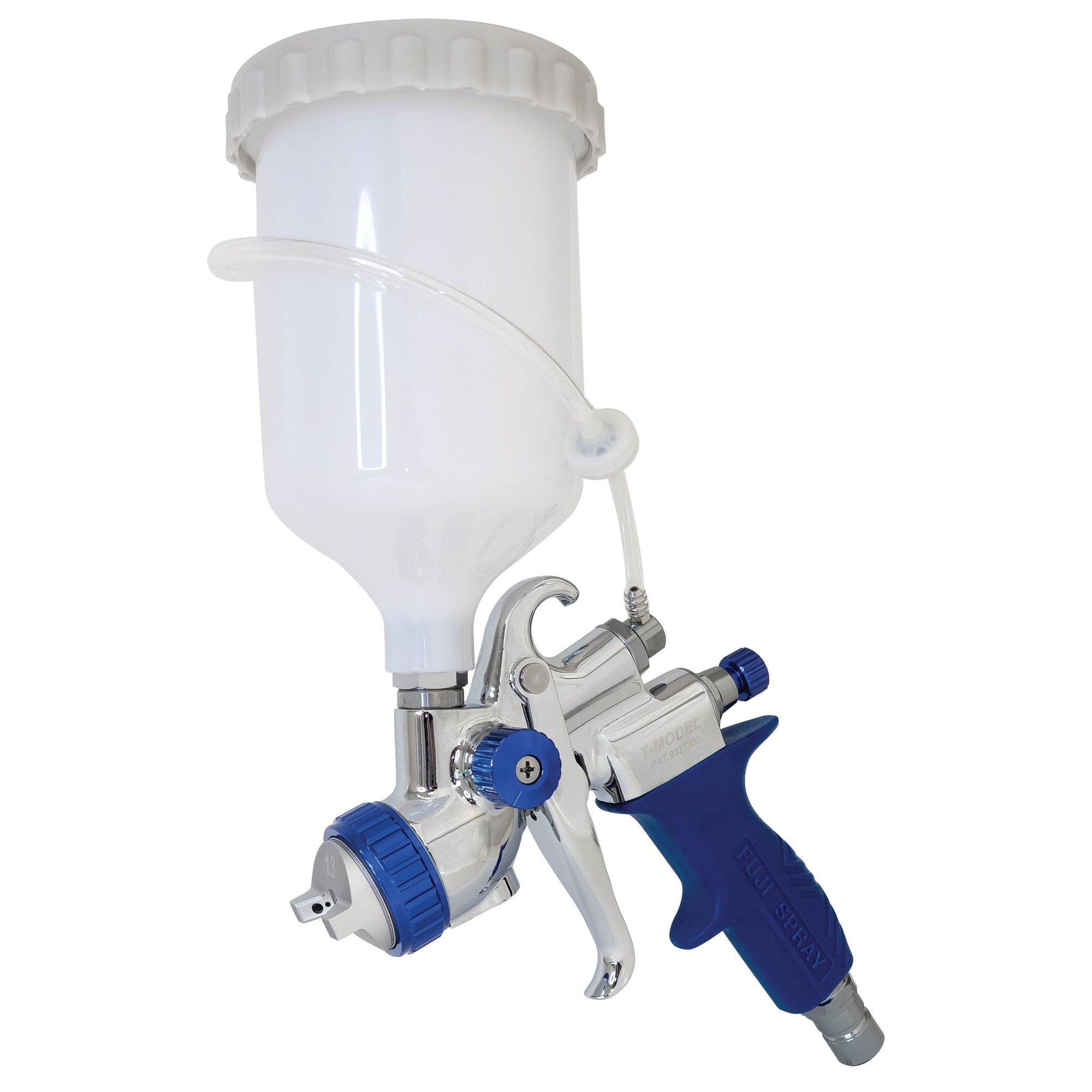T-75G Gravity Feed Spray Gun - Blue - 1.3mm alt 3