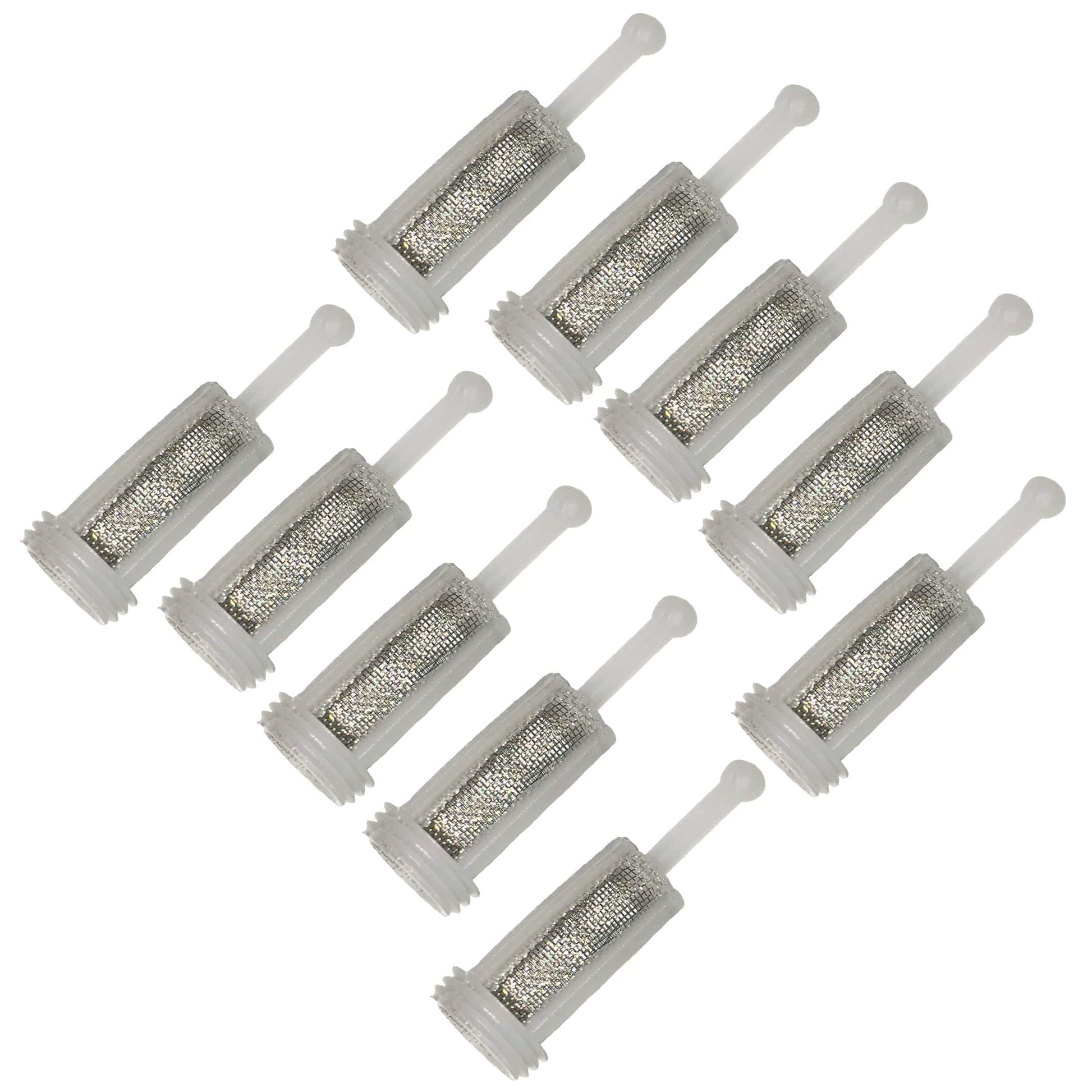 Strainers - Stainless Steel Mesh - Nylon Gravity Feed Barrel [10 pack] alt 0