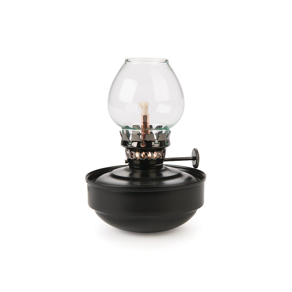 Nautical-Style Oil Lamp Kit - Painted Black/Black Chrome