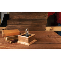 Nautical-Style Oil Lamp Kit - Painted Black/Black Chrome