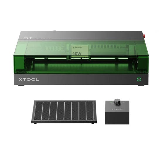 S1 Laser Engraver with Honeycomb and Air Assist - 40W alt 0